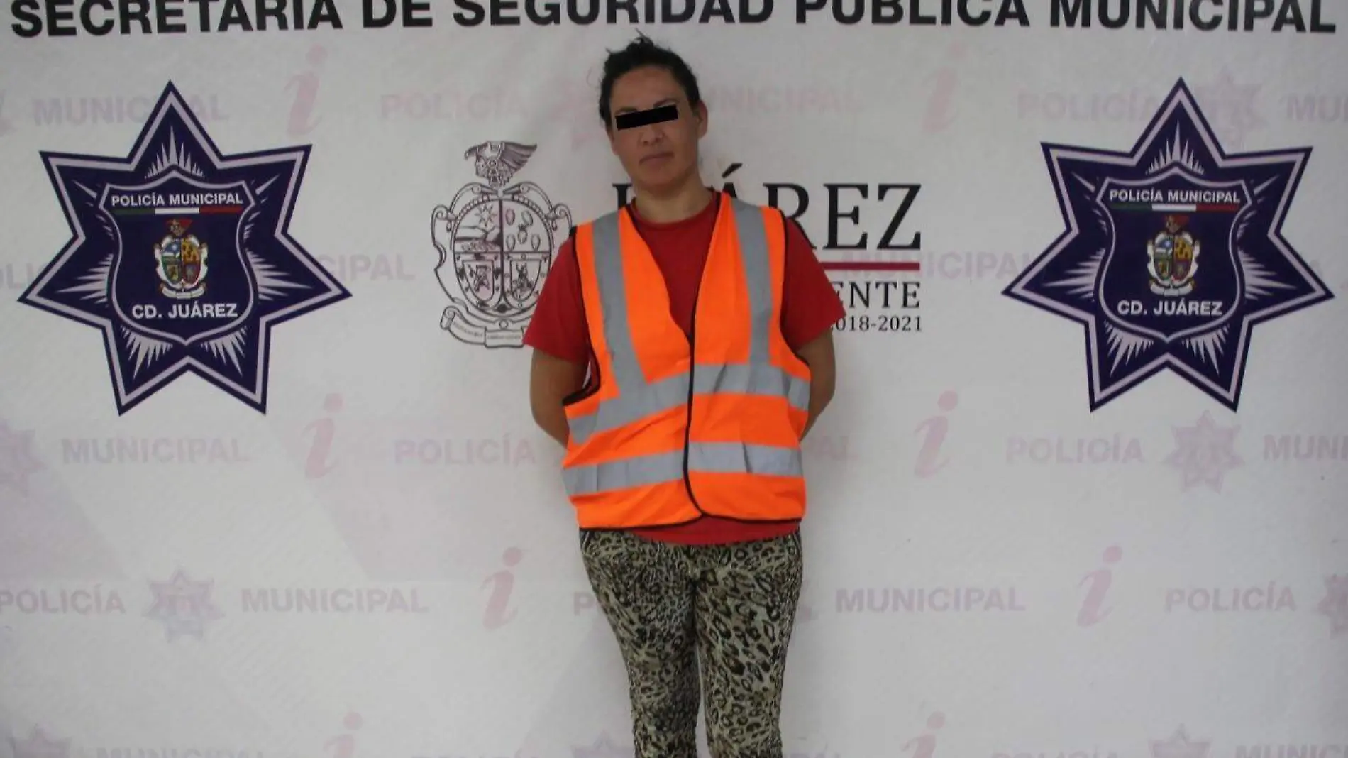 mujer detenida